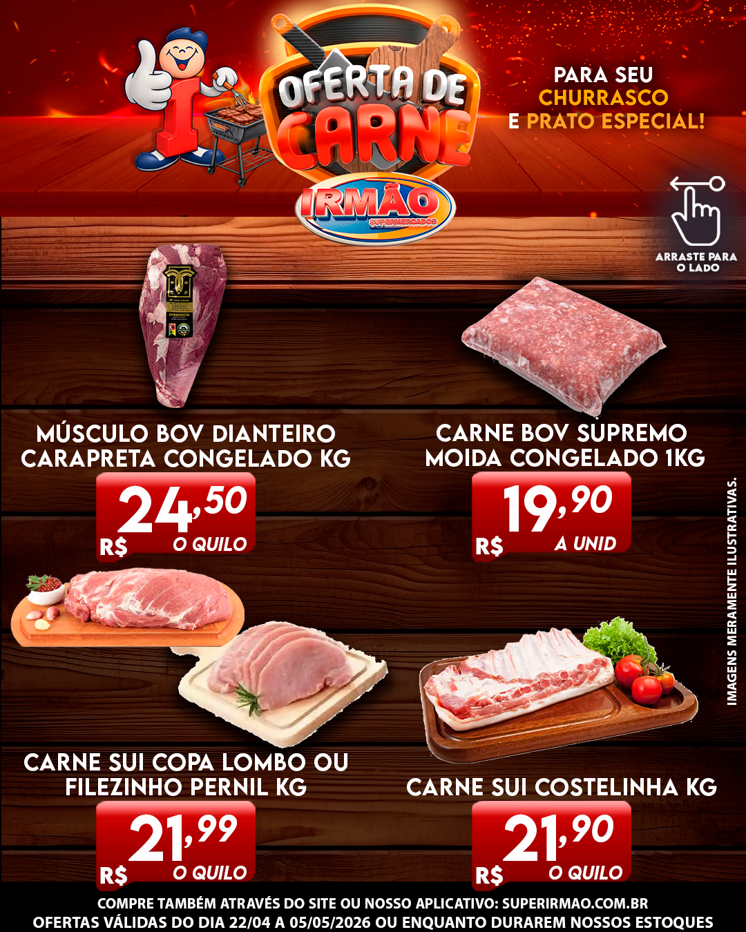 imagem de OFERTA CARNE 22-04 A 05-05