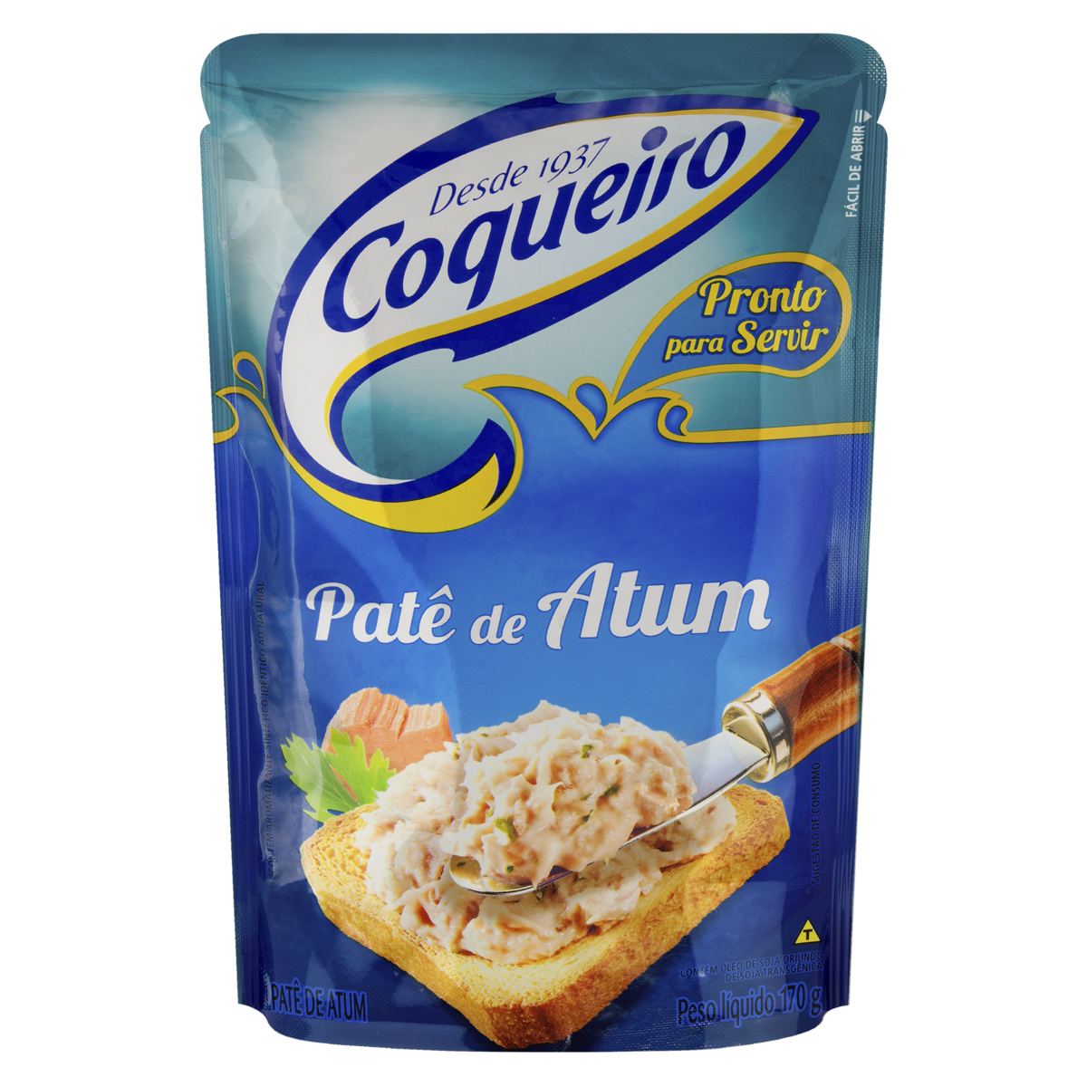 imagem de Pate Coqueiro Atum Tradicional 170G
