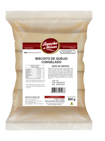 imagem de Biscoito Queijo Rancho De Minas 800G