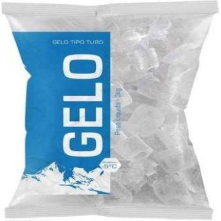 imagem de Gelo So Gelo Cubos Saco 5Kg