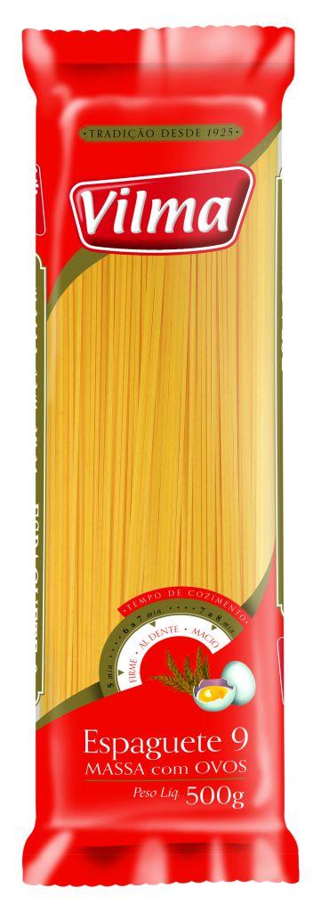imagem de Macarrao Vilma Ovos Espaguete N9 500G