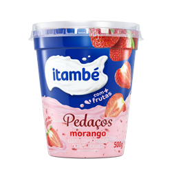 imagem de Iorgute Itambe Ped Ftas Morango 450G