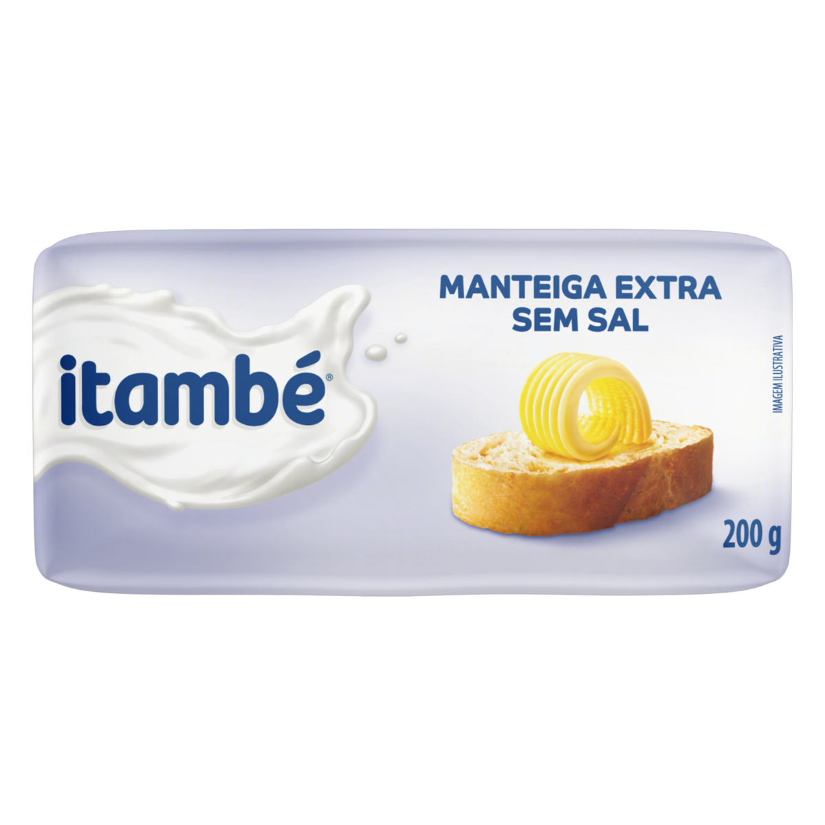 imagem de Manteiga Itambe Tab Sem Sal 200G