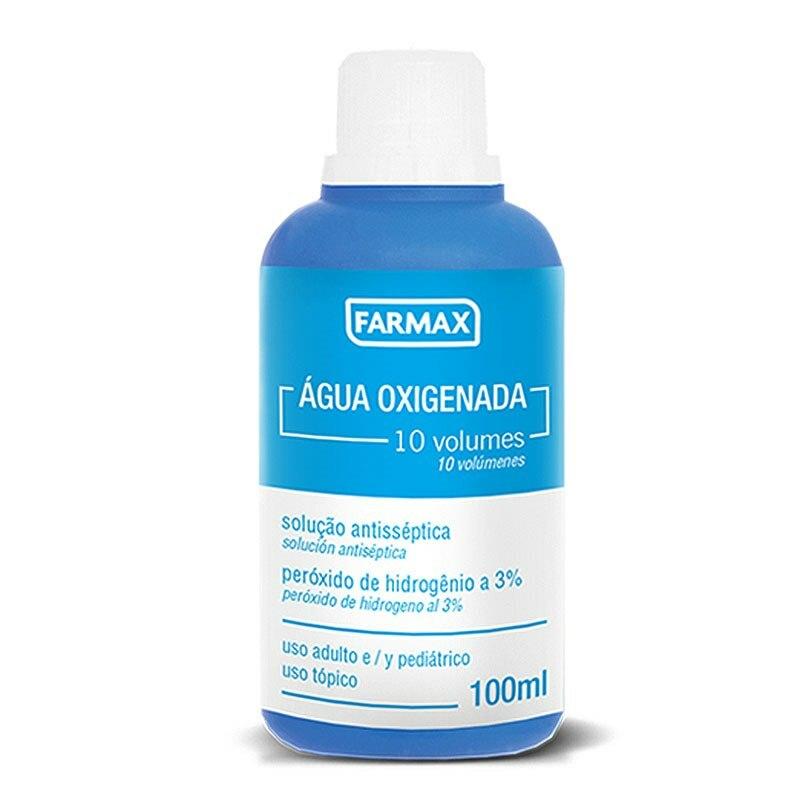 imagem de Agua Oxigenada Farmax 100Ml Crem Vol 10
