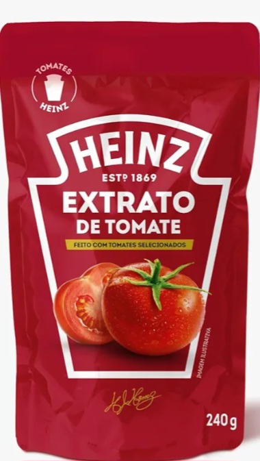 imagem de Extrato De Tomate Heinz Sache 240g