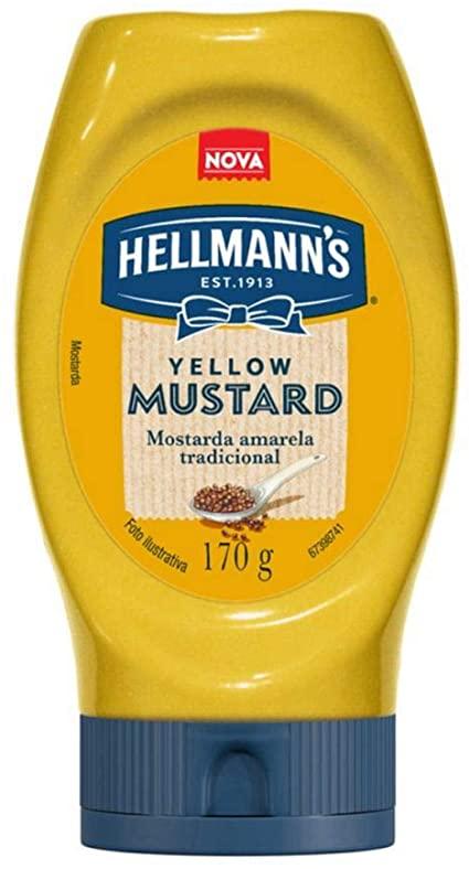 imagem de Mostarda Hellmanns Squeeze 170G