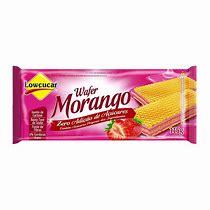 imagem de Wafer Lowcucar Zero Morango 115G