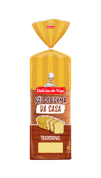 imagem de Pao Delicias Do Trigo Forma Tradicional Da Casa 400G