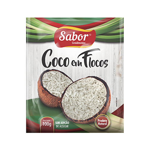imagem de Coco Sabor Em Flocos 100G