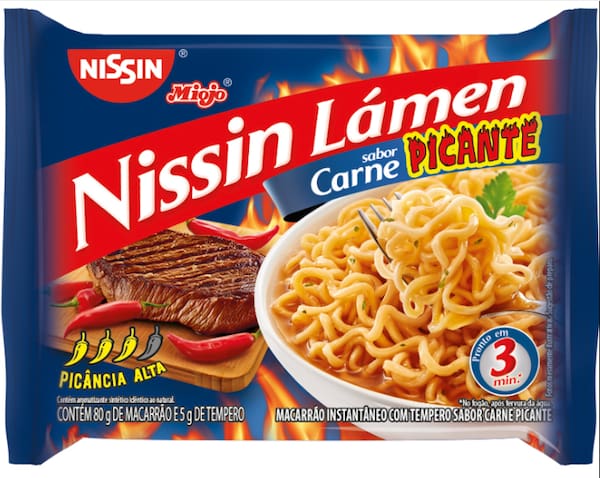 imagem de Macarrao Instantaneo Nissin Lamen Carne Picante 85G