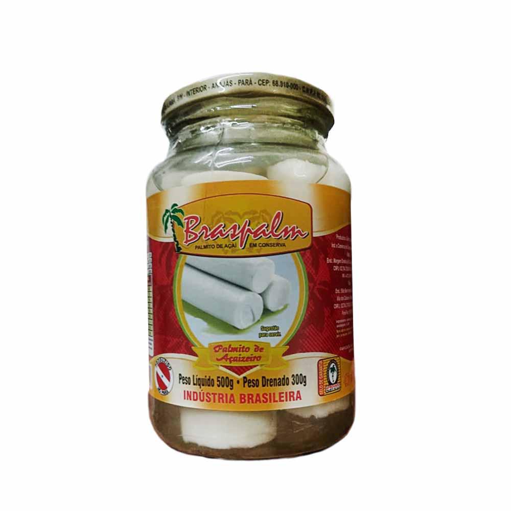 imagem de Palmito Braspalm Em Conserva Vidro 300G