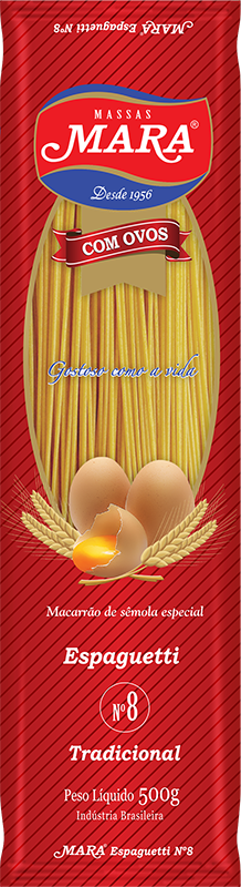 imagem de Macarrao Mara Ovos Espaguete 500G