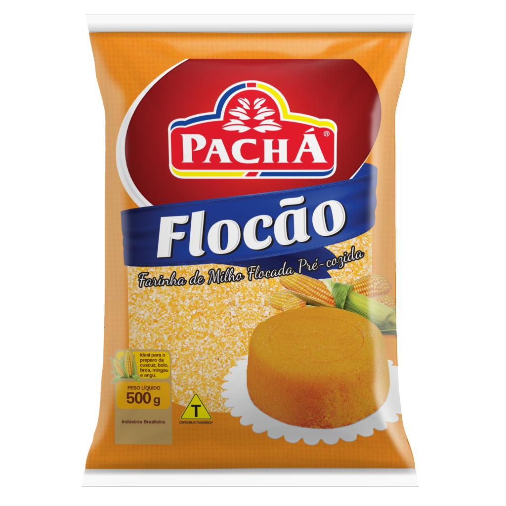 imagem de Farinha Milho Pacha Flocao 500G