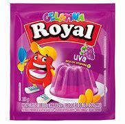 imagem de Gelatina Royal Tradicional Uva 25G