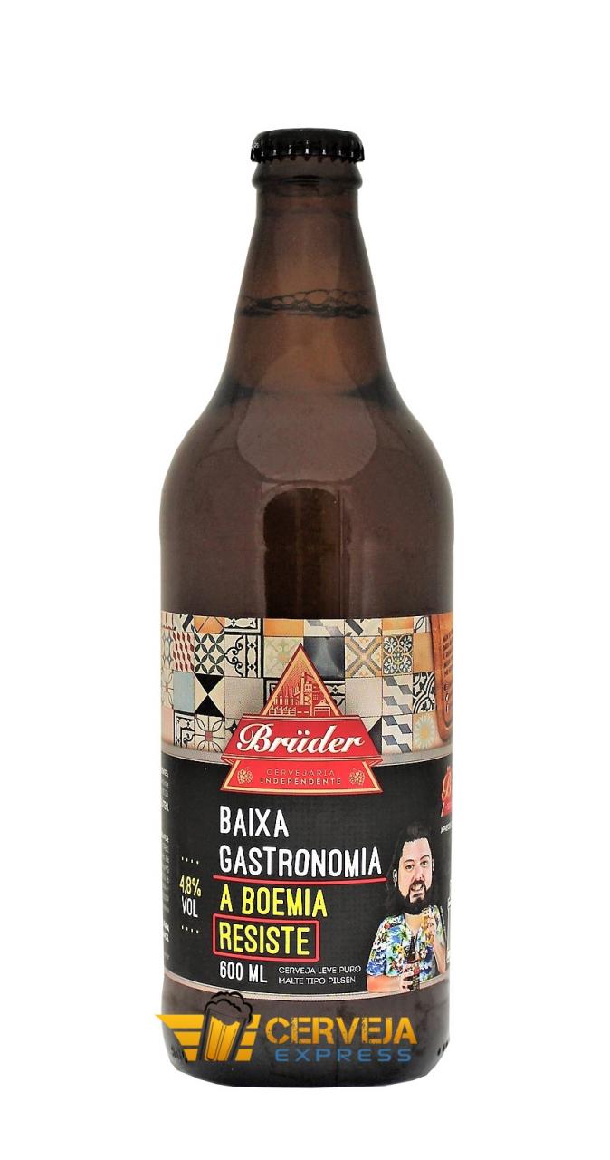 imagem de Cerveja Bruder Baixa Gastronomia 600Ml