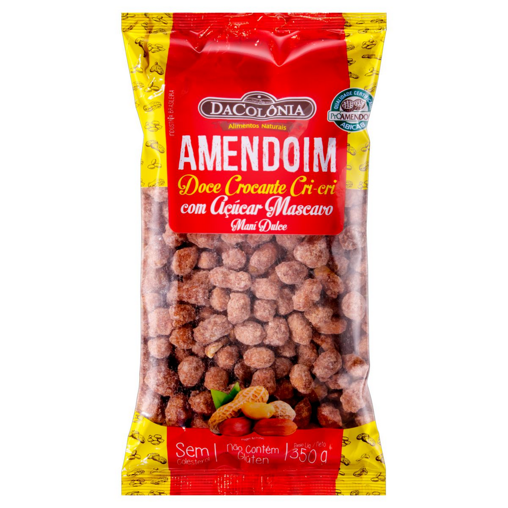 imagem de Amendoim Dacolonia Doc Cricri Com Mas 350G
