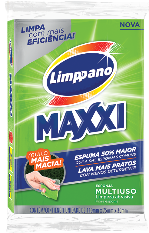 imagem de Esponja Limppano Maxxi