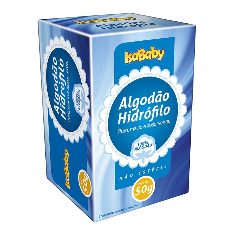 imagem de Algodao Isababy Hidrofilo 50G