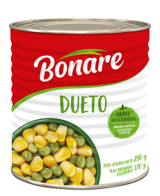 imagem de Ervilha E Milho Bonare Lata 170G