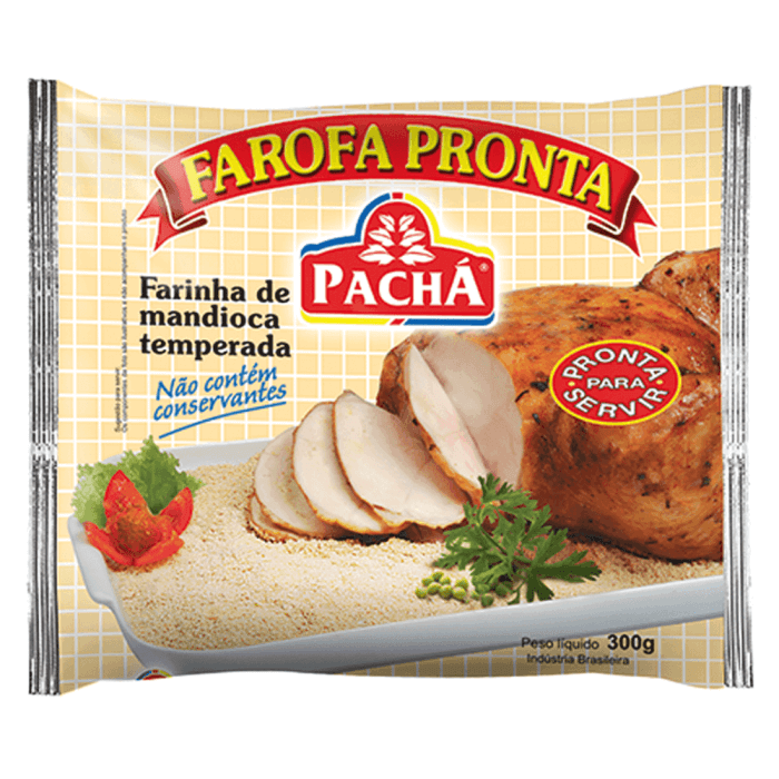 imagem de Farofa Mandioca Pacha Tempero Picanha 300G