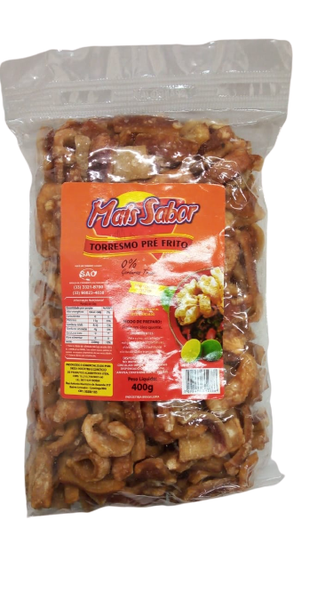 imagem de Torresmo Mais Sabor Pre Frito 400G
