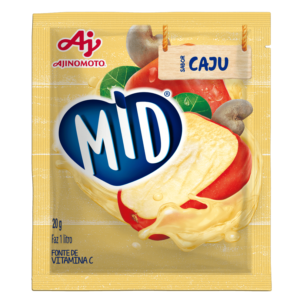 imagem de Refresco Ajinomoto Mid Caju 20G