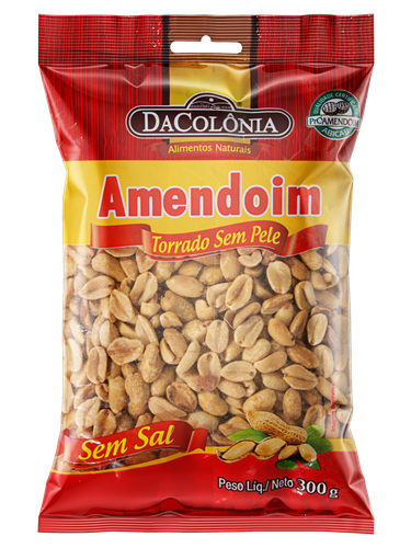 imagem de Amendoim Dacolonia Tor Sem Sal Sem Pe 300G