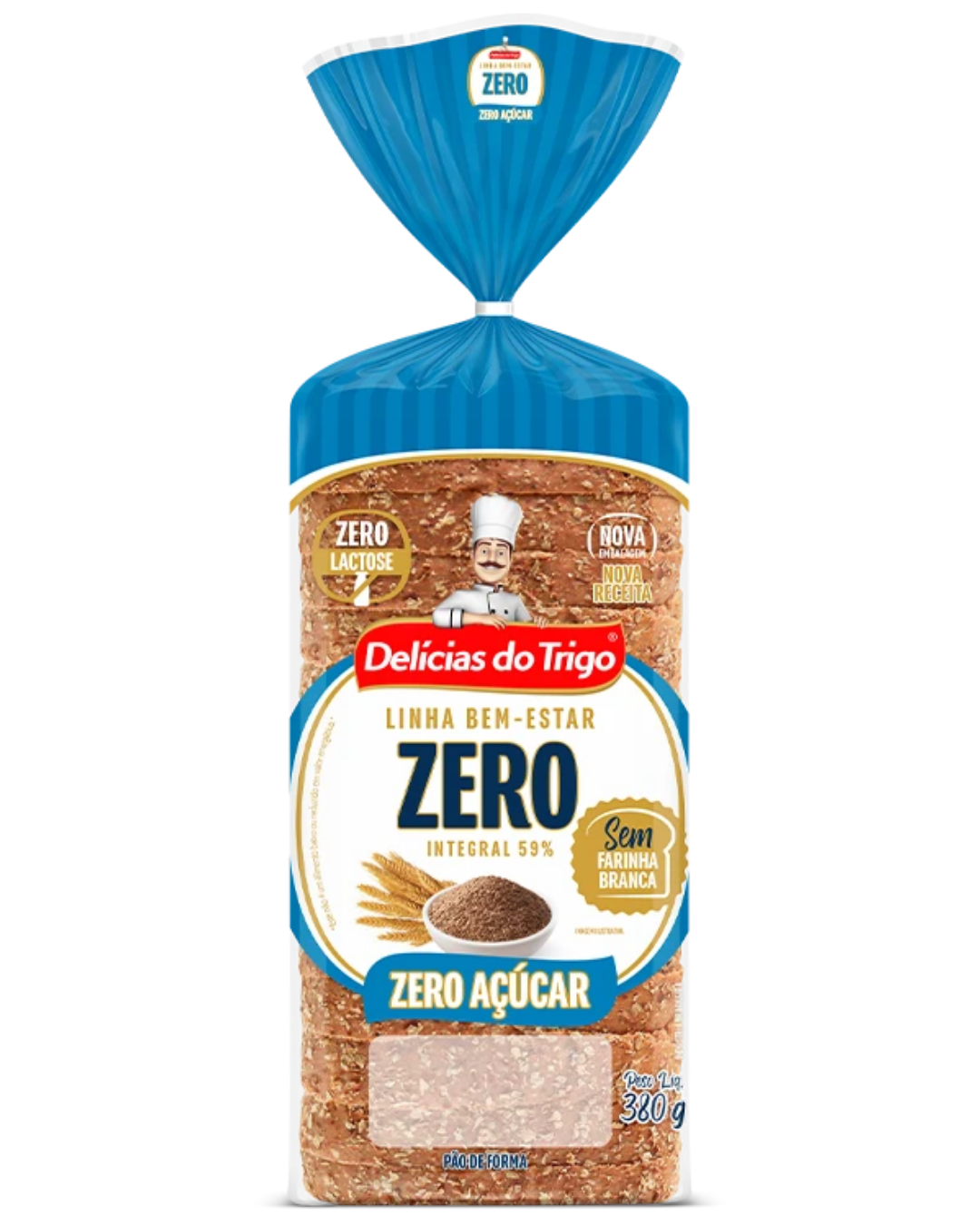 imagem de Pao Delicias Do Trigo Zero 380G