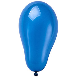 imagem de BALAO LATEX PERA N.7 AZUL C/50