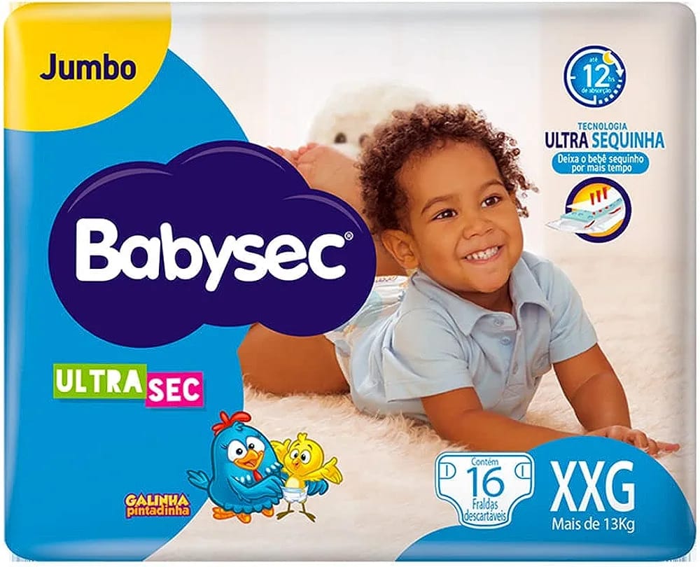 imagem de Fralda Babysec Ultra Mega Xxg Com 28