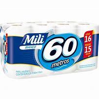 imagem de Papel Higienico Mili Bianco Neutro 16 60M