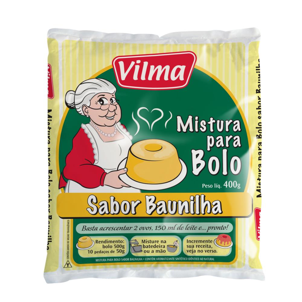 imagem de Mistura Para Bolo Vilma Baunilha 400G