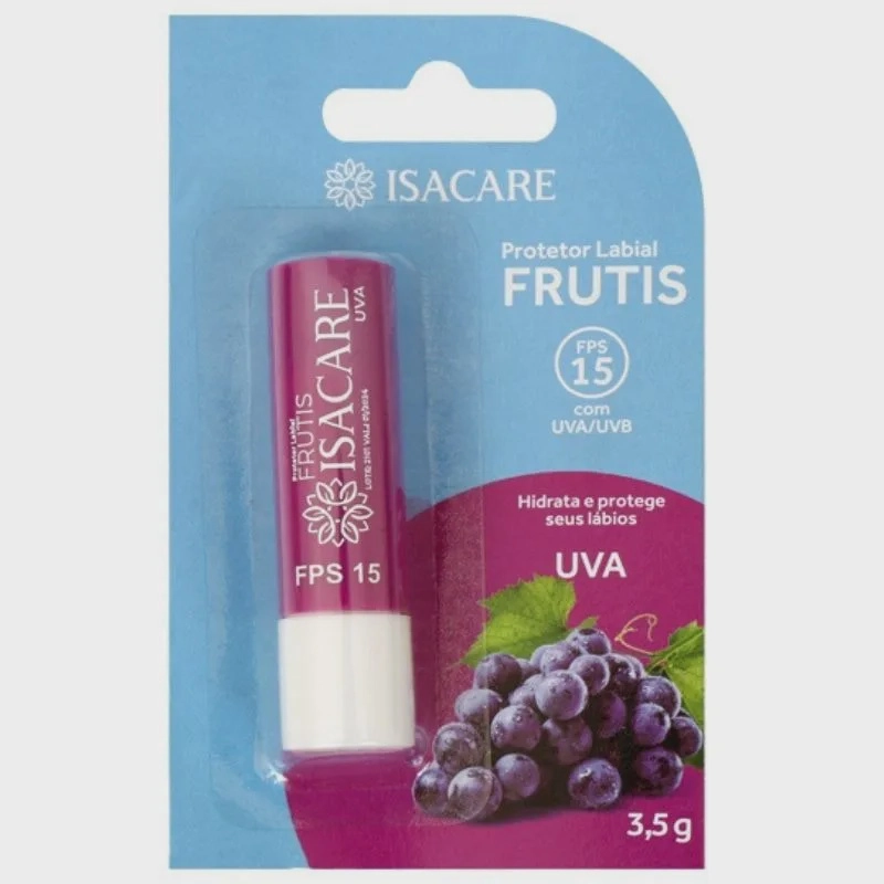 imagem de Protetor Labial Isacare Fps 15 3,5G Amora