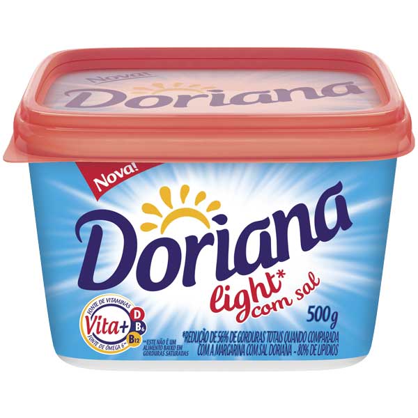 imagem de Margarina Doriana Light Com Sal 500G