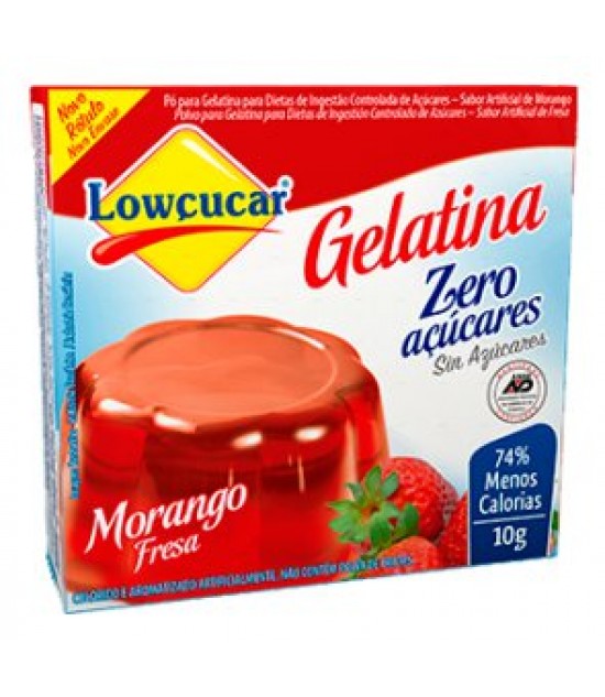 imagem de Gelatina Lowcucar 0 Stev Plus Mor 10G