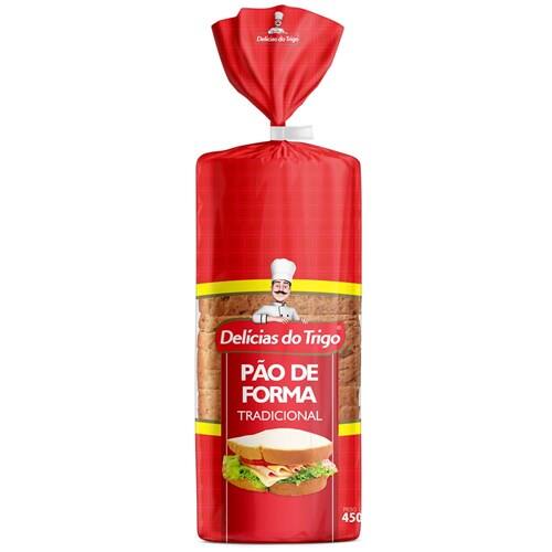 imagem de Pao Delicias Do Trigo Forma Tradicional 400G