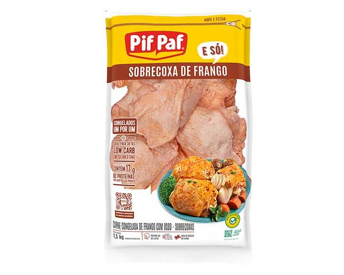 imagem de Carne Frango Pif Paf Sobrecoxa Pacote 1Kg