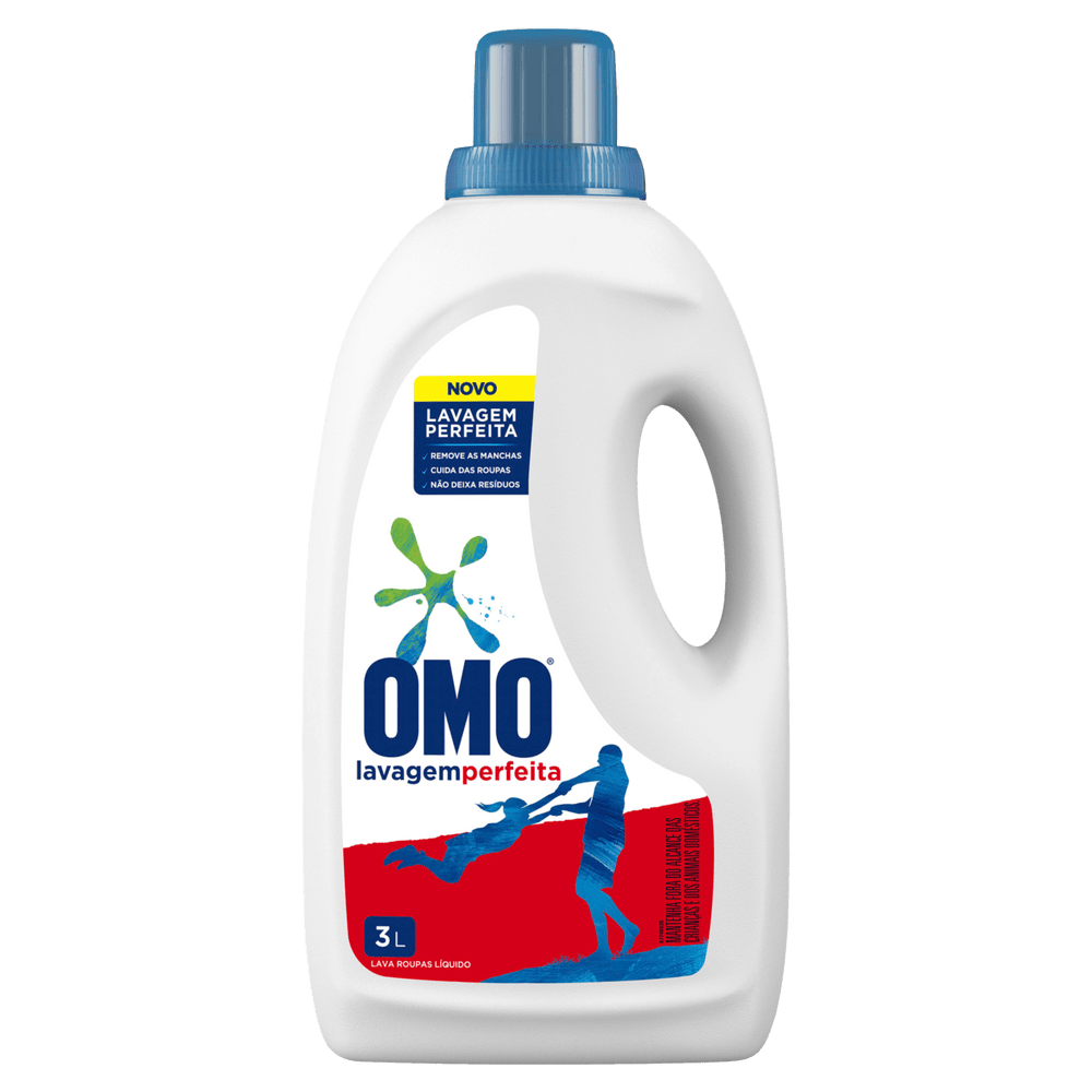imagem de Sabao Liquido Omo 3L Multiacao Pod Puro Cuid
