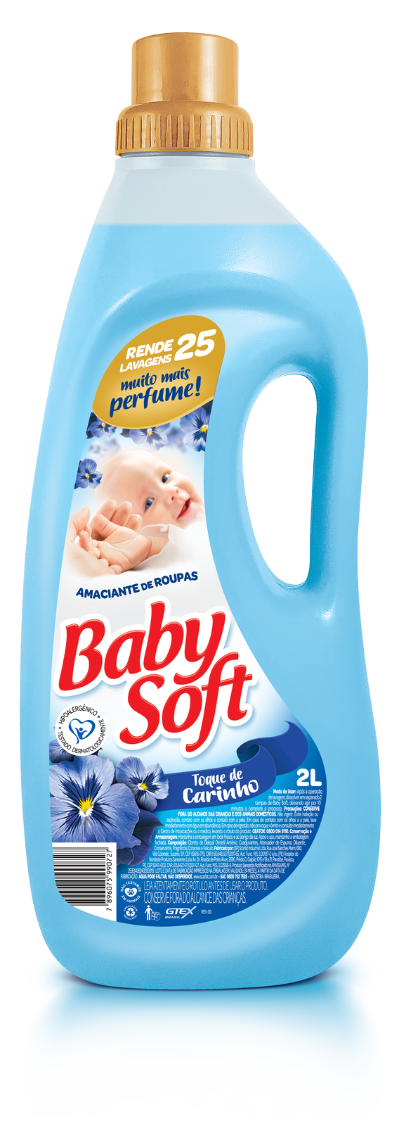 imagem de Amaciante Baby Soft 2L Toque Carinho