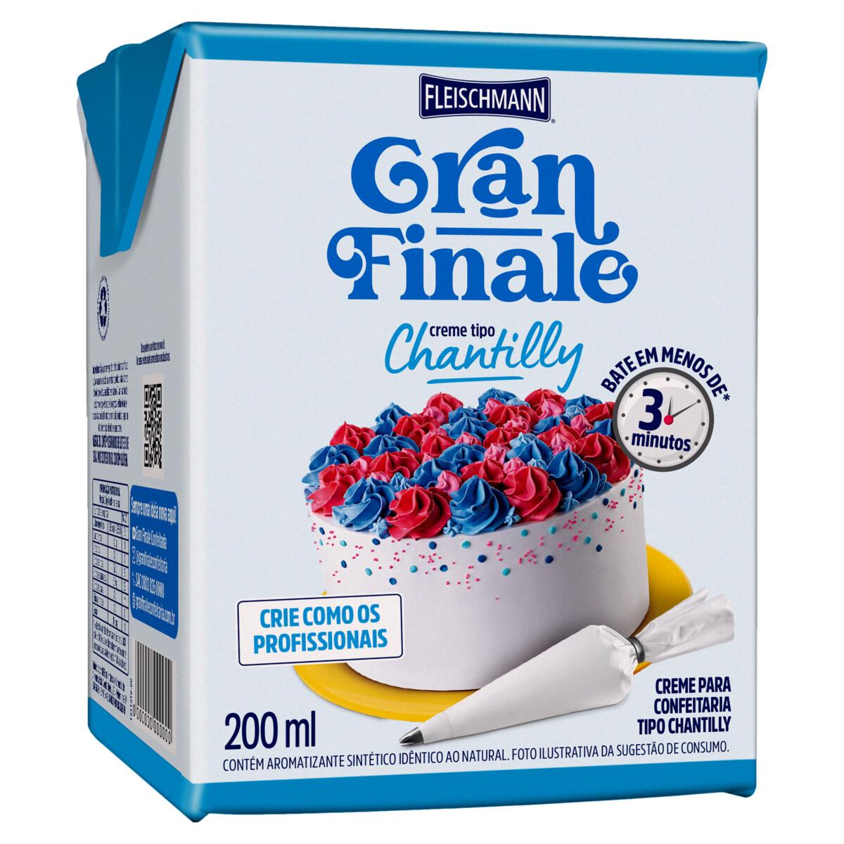 imagem de Creme Chantilly Gran Finale 200Ml