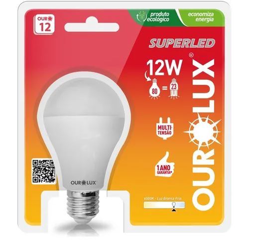 imagem de Lampada Ourolux Led 12W Bivolt
