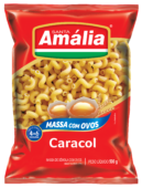 imagem de Macarrao Santa Amalia Ovos Caracol 500G