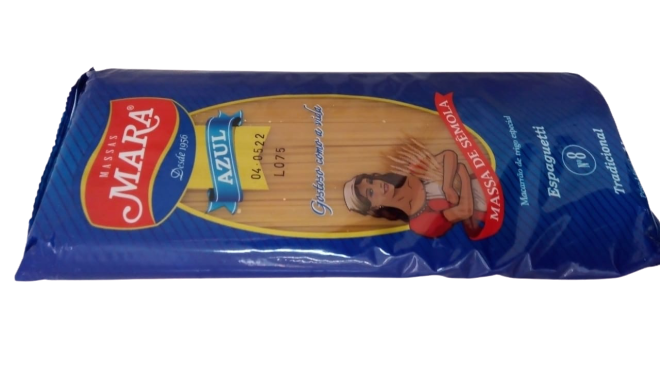 imagem de Macarrao Mara Azul Curto N8 1Kg