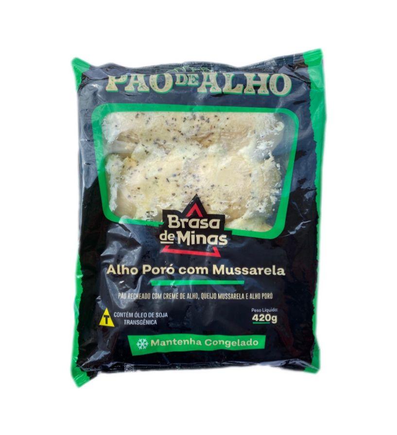 imagem de Pao De Alho Brasa De Minas Alho Poro Com Mussarela 440G
