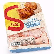 imagem de Carne Frango Sadia Coxa/Sob Sem Osso Bandeija 1Kg