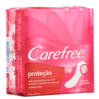 imagem de Protetor Diario Carefree Com 40 Protecao Com P