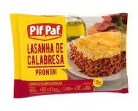 imagem de Lasanha Pif Paf Calabresa 600G