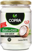 imagem de Oleo Copra Coco Sem Sabor 500Ml