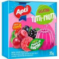 imagem de Gelatina Apti Tutti Frutti 20G