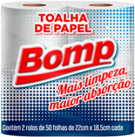 imagem de Toalha De Papel Bomp Com 2 Bca